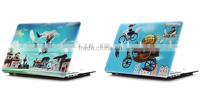 Cartoon style laptop sleeve bag for macbook 11" to 15" laoptop
