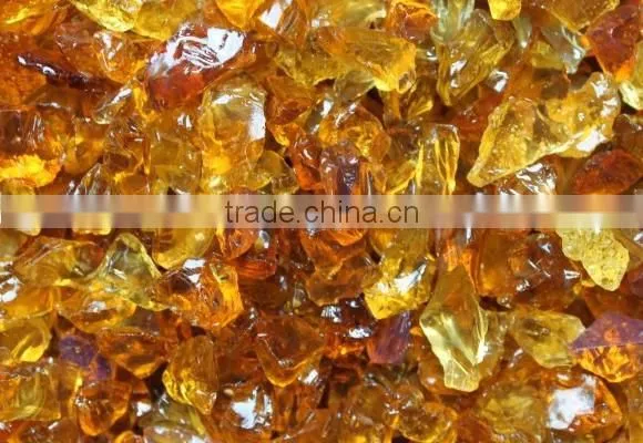 Decorative crushed glass
