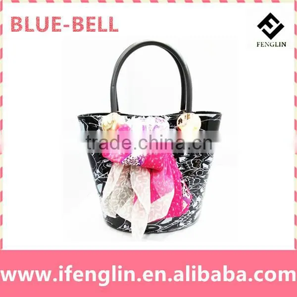 graceful trendy luxury wholesale lady jelly handbags fashion