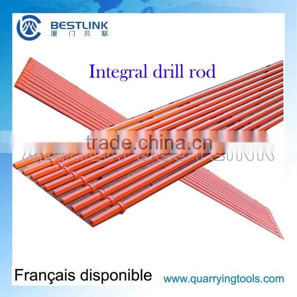 Low cost Hex22 *108mm monoblock drill rod in quarry and mine