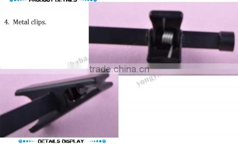 metal trousers big clip hangers with hook