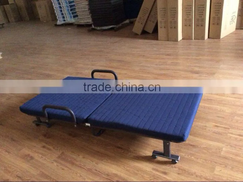 Hot sale camping folding bed | adjustable sleep bed | adjust single bed
