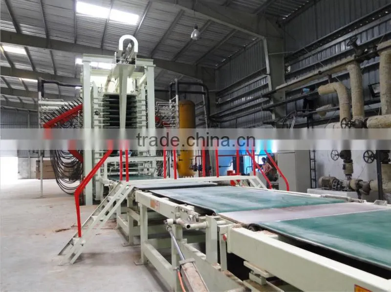 Professional full automatic osb line 1220x2440mm