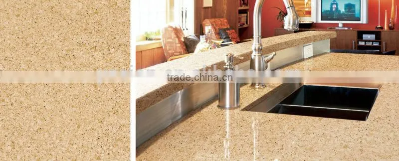 chinese Artificial quartz stone slab Countertops manufacturer