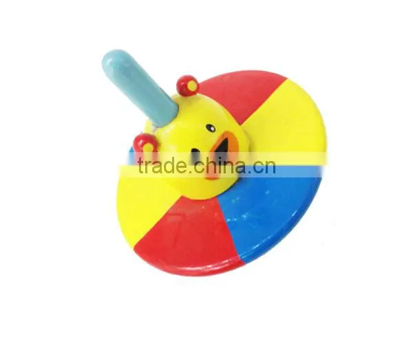 cheap promotional classic toy wood spinning top