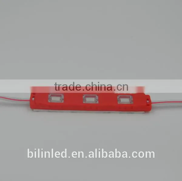 5050SMD injection LED Module Waterproof 3 leds High Brightness For Channel Letters