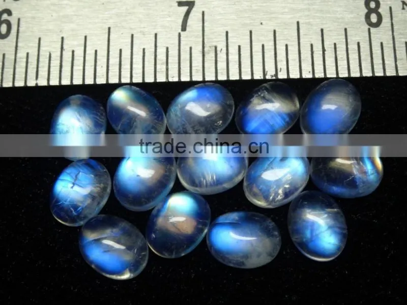 Blue flashy Moonstone With Pear shape