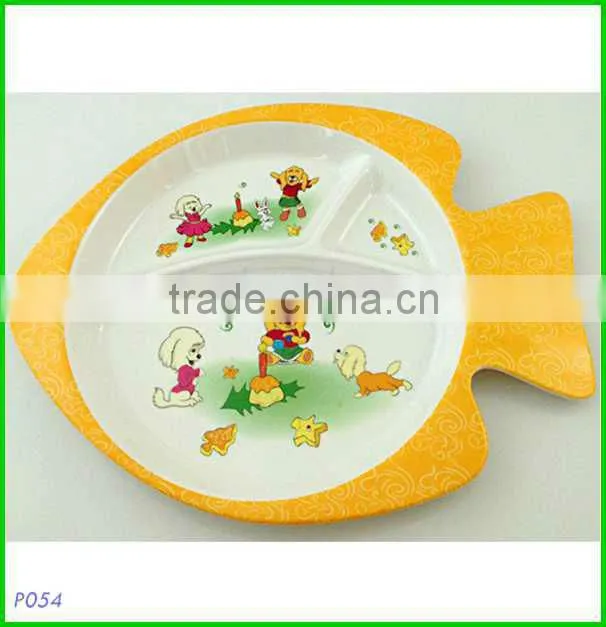 Trays melamine , children breakfast trays