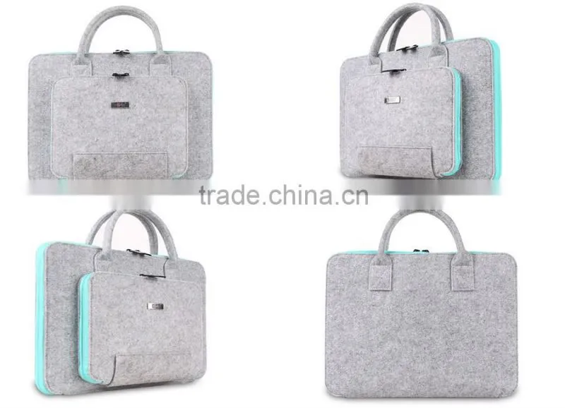 BUBM 2016 new 11inch felt laptop bag Case For Notebook lady travel business notebook case