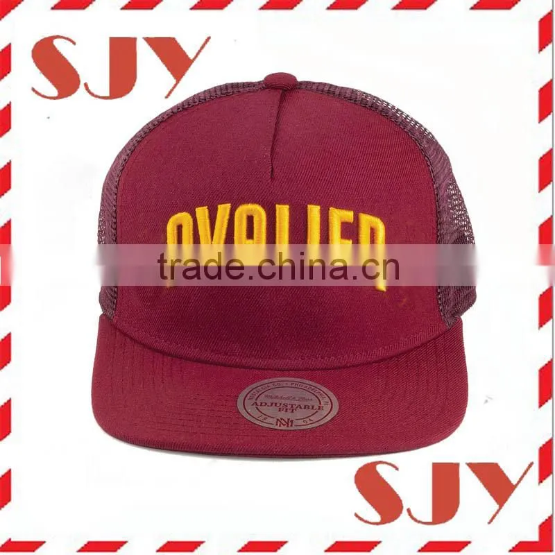 Fashion sport cap style custom 3d embroidery hat