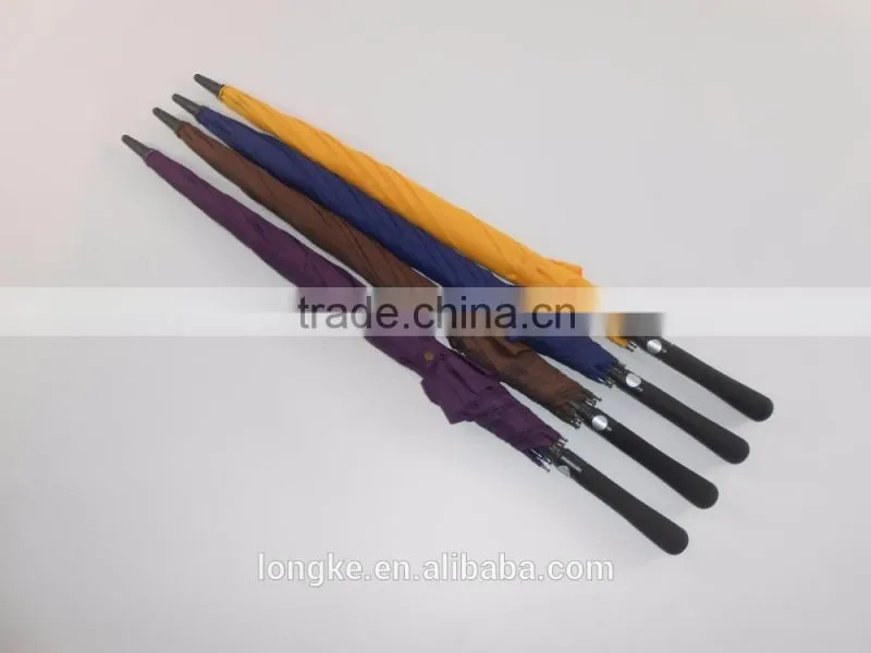 easy open purple color golf umbrella easy open