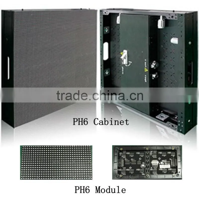 P6 indoor led display board SMD 3in 1,hot sales!