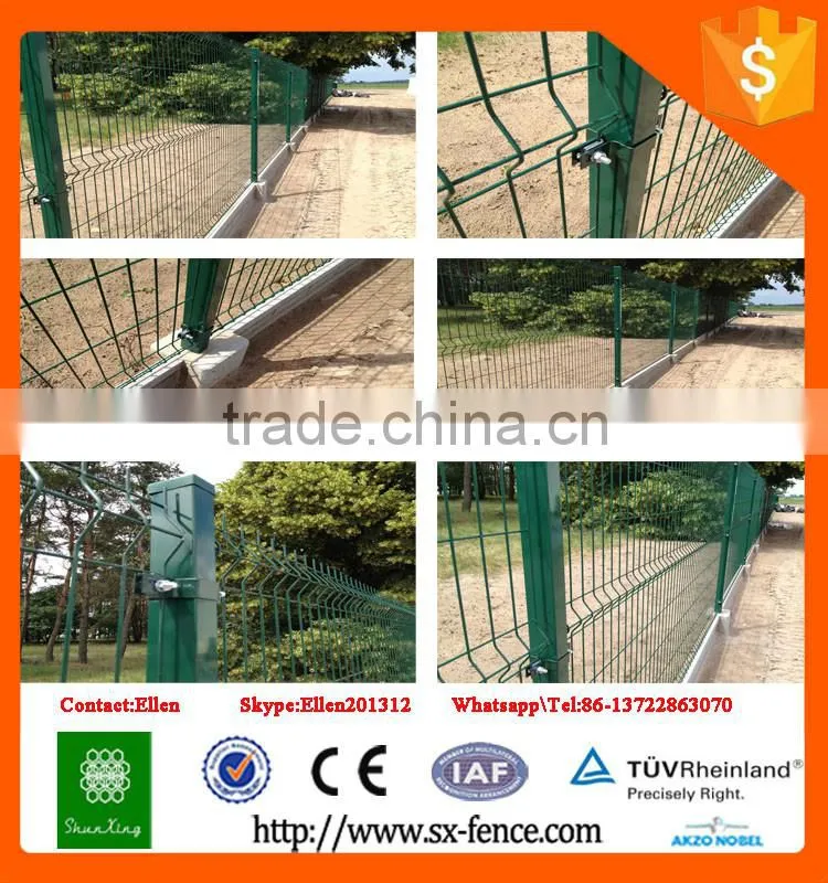 PVC Coated Wire Mesh Fence Manufacturer for Brazil market