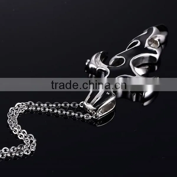 High Quality 2016 Sword Cross Design Stainless Steel Necklace