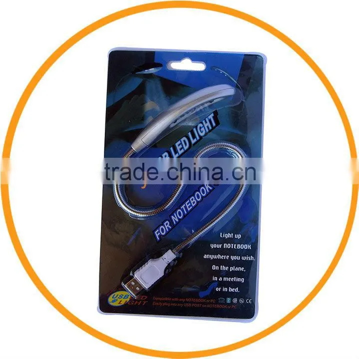 USB 3 LED Flexibly Metal Material Lamp Light for Notebook PC from dailyetech