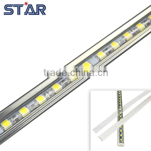Aluminum led SMD5050 led strip rigid light bar with remote controller