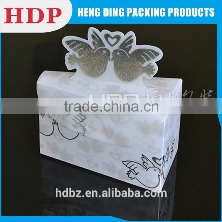 custom made foldable clear plastic display box