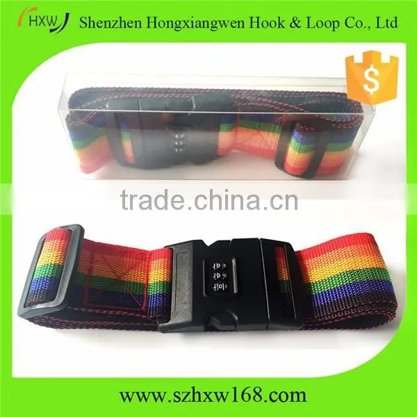 Durable travelling luggage bag belt Military Colors