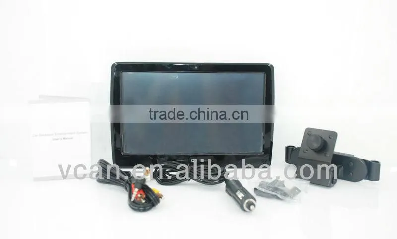 android car stereo/9" digital touchscreen car pad with adroid 4.0 system with wifi 3g FM IR /VCAN0499