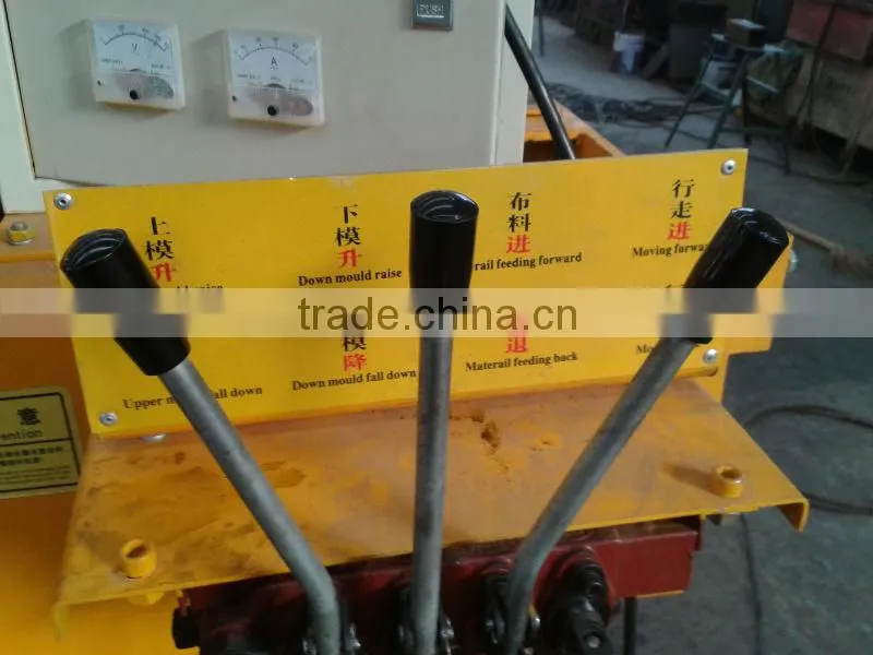 hollow block machine price QMY6-25 hollow brick machine for canton fair