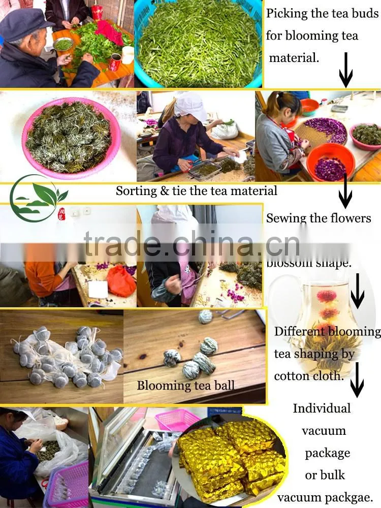 Chinese Characteristic G20 Gift Tea Sunrise Blooming Flower Tea