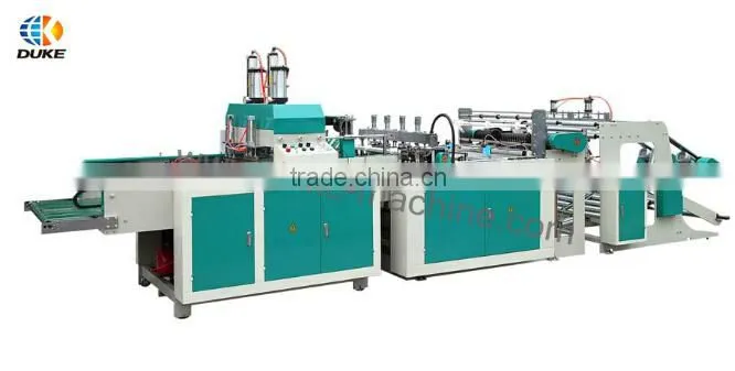 Dfhq Type Hot Cutting Automatic T-Shirt Bag Making Machine