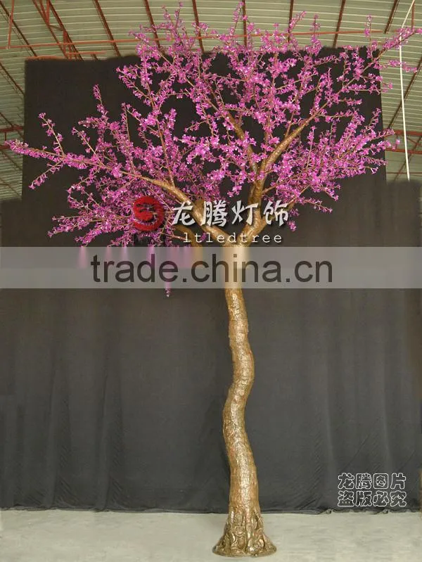 5m Garden decoration fake trunks Led tree lamp