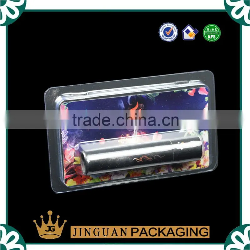 Lipstick packaging clamshell tray blister