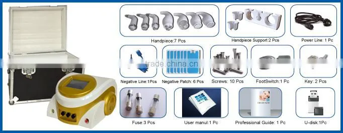 Hot selling Safety ultra lipo cavitation rf beauty slimming machine