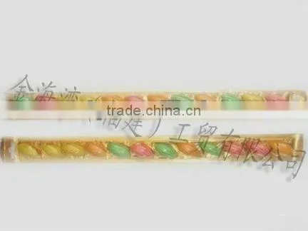 Delicious bubble gum in tube
