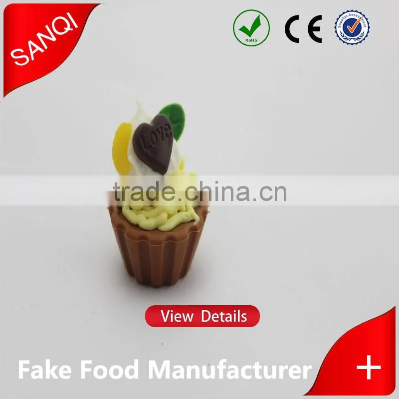 PVC artificial imitated fake replica faux lovely icecream pendant