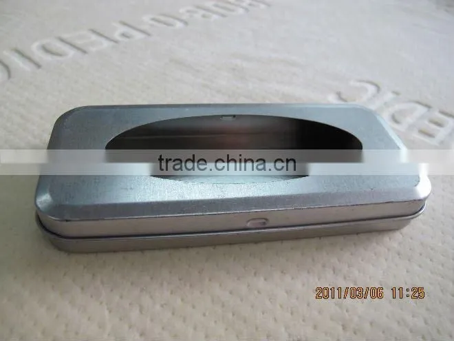 rectangular watch metal box