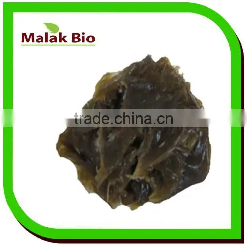 Black soap with eucalyptus