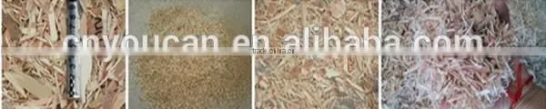 Nail removing functional wood pallet crusher machine/wood pallet crusher machine/board crusher