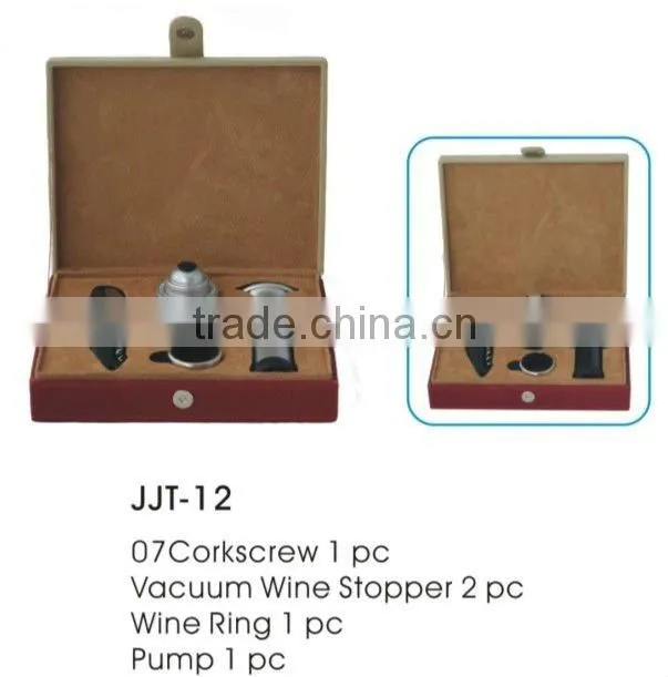 Pumpable Vacuum Bottle wine Stopper for promotion