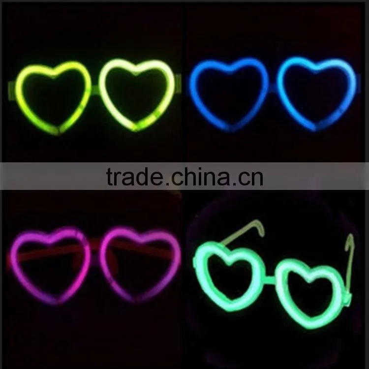 Christmas Party Decoration Glow in the Dark Glasses Glow stick sunglasses