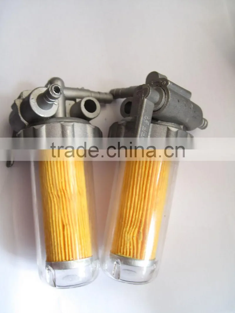 Agriculture single cylinder diesel engine parts iron fuel filter assembly