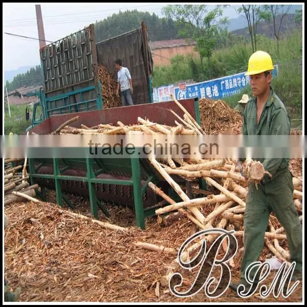 CE&ISO certification approved debarking machine for large wood/wood bark peeling machine