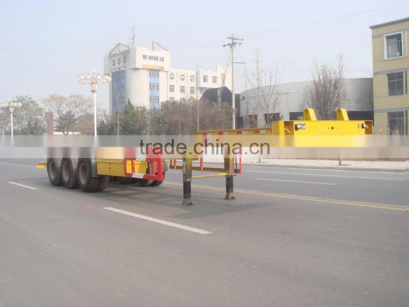 hot sale cheap skeleton semi trailer