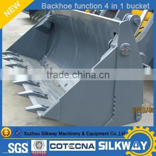 backhoe tire 16.9-24 WZ30-25 Backhoe Loader with 1 cub meter construction machine for low price sale