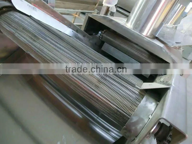 continous belt fryer/ continous deep fryer/potato chips fryer