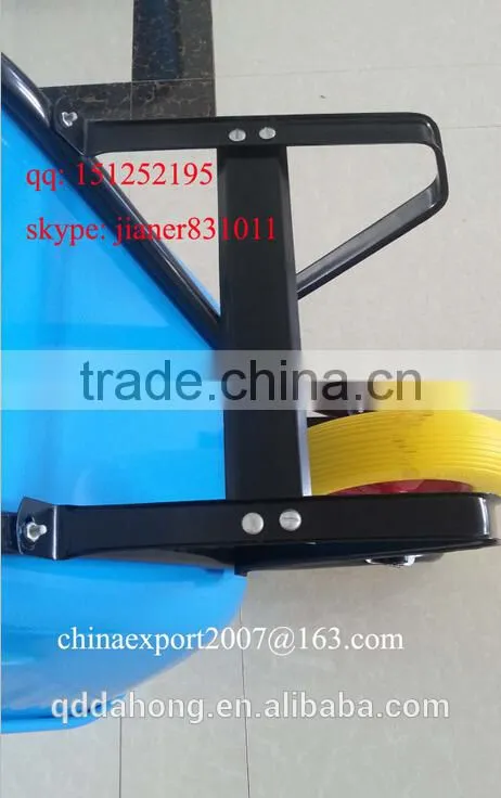 Strong Garden Wheel Barrow with PU Tyre ,72L Tray
