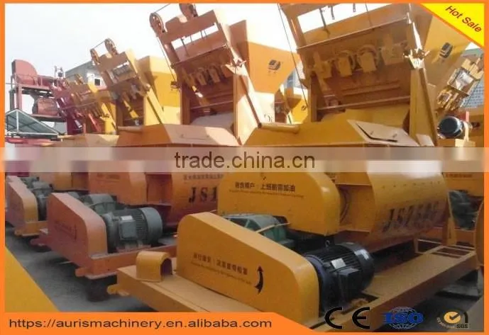 ISO CE approved js750 self loading mixer