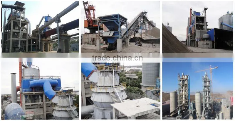 Cement production line, cement plant, cement producing equipment in cement factory construction project