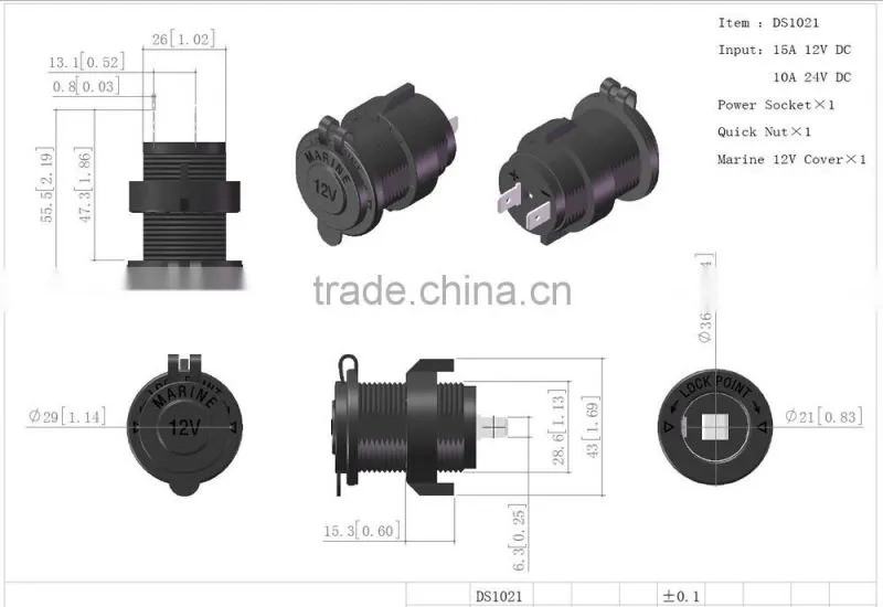 Car Cigarette Lighter Socket