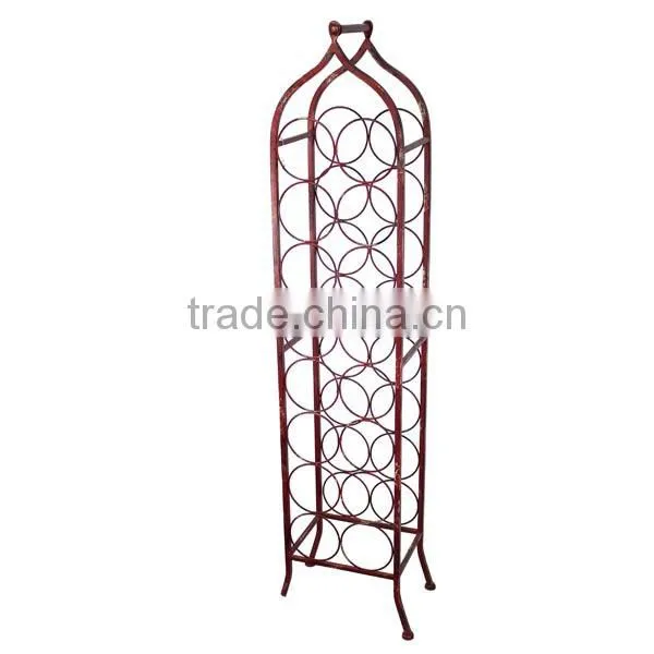 Metal Decorative Wine Rack Wine Bottle Holder Wholesale Table Wine Rack