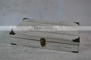 2016 new style antique decorative paper printing wooden ornaments storage box
