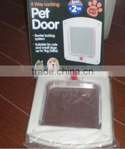 Fits all wall and door pet door /4 ways pet door /cat flap