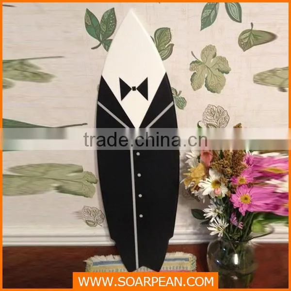 Customized Decorative Wooden Surfboard made in China