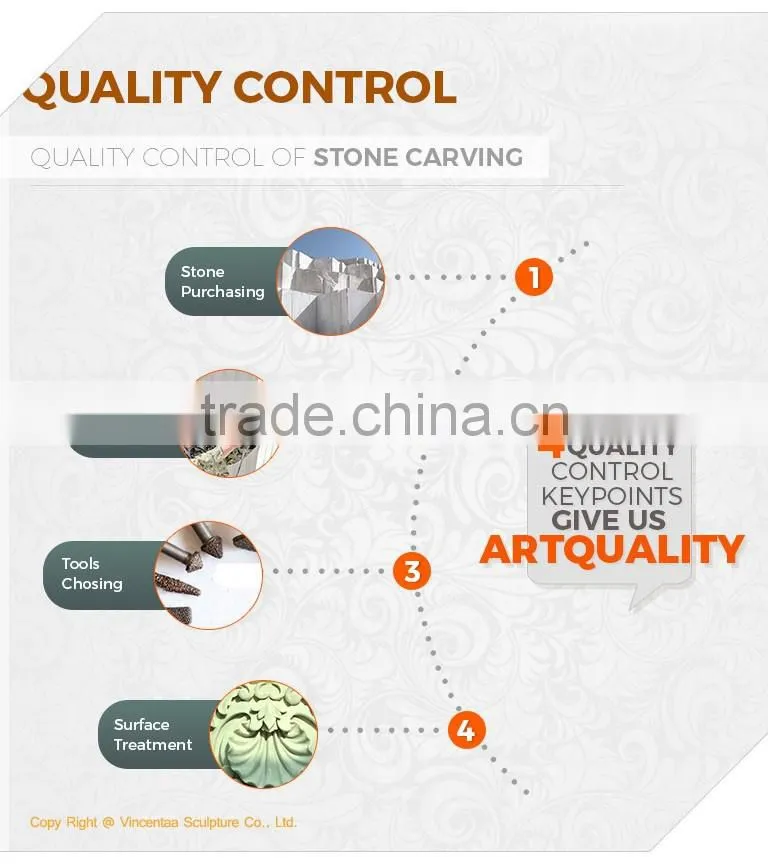 large garden stone decoration marble four season garden statues for sale